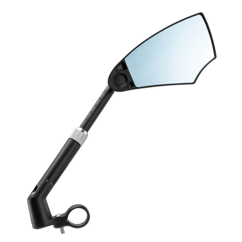 ROCKBROS anti-glare bike handlebar mirror showing full view of mirror on bicycle
#Style_Right
