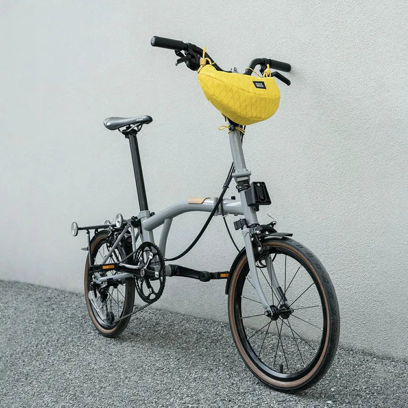 ROCKBROS banana bike handlebar bag 1.8L lightweight crossbody cycling bag
