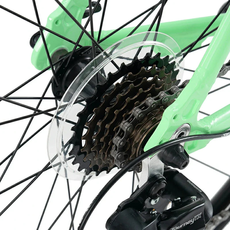 ROCKBROS beginner road bike with aluminum frame and 700C wheels
#Color_Light Green