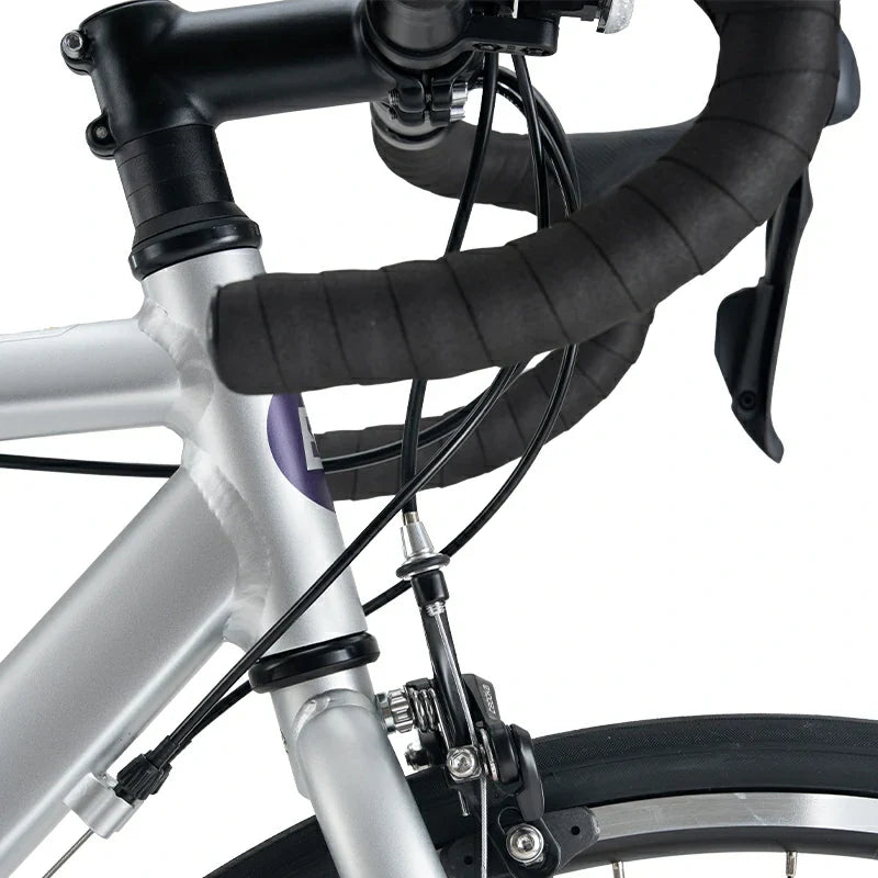 ROCKBROS beginner road bike with aluminum frame and 700C wheels
#Color_Gray