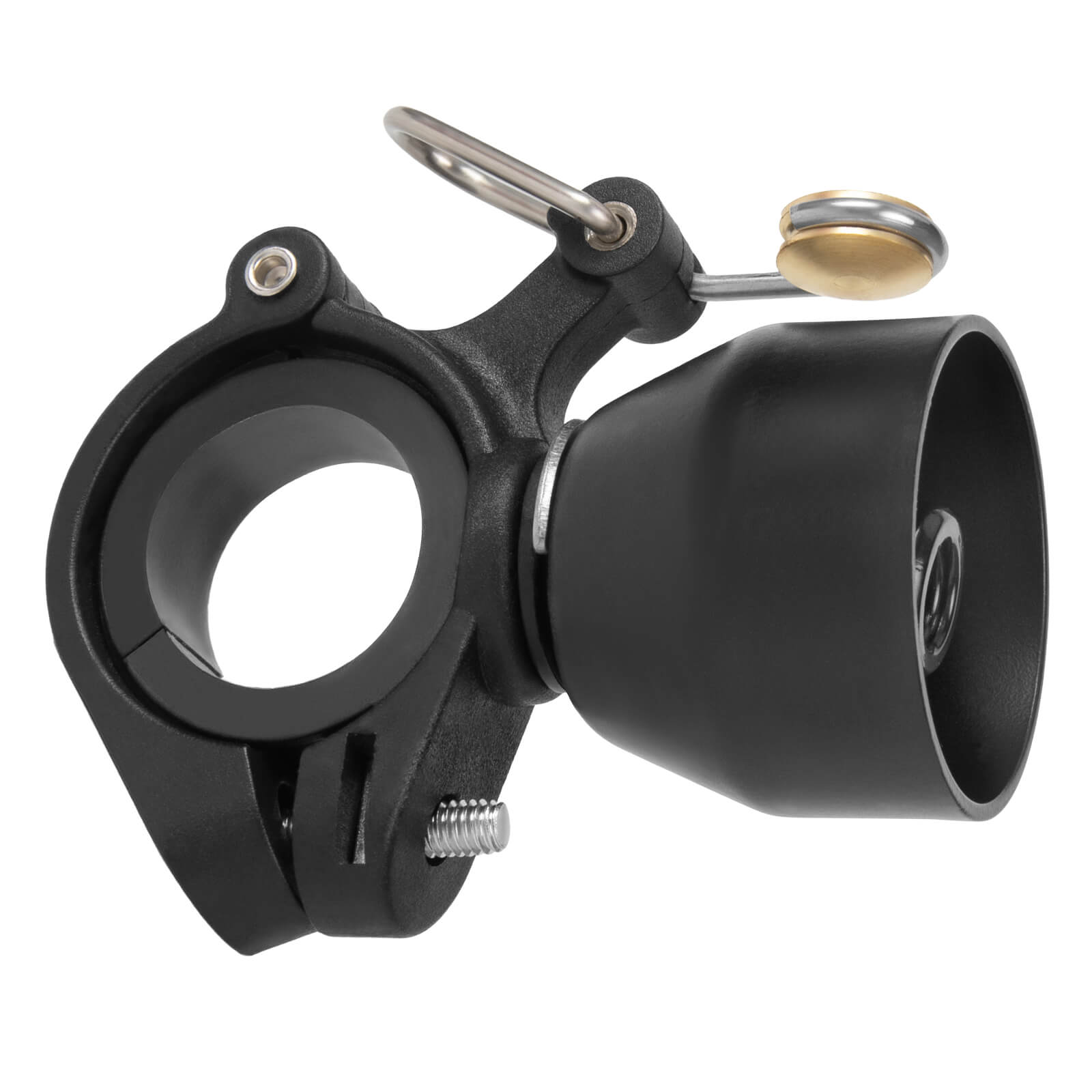 ROCKBROS bike bell for handlebars with loud and clear sound
#Color_Black