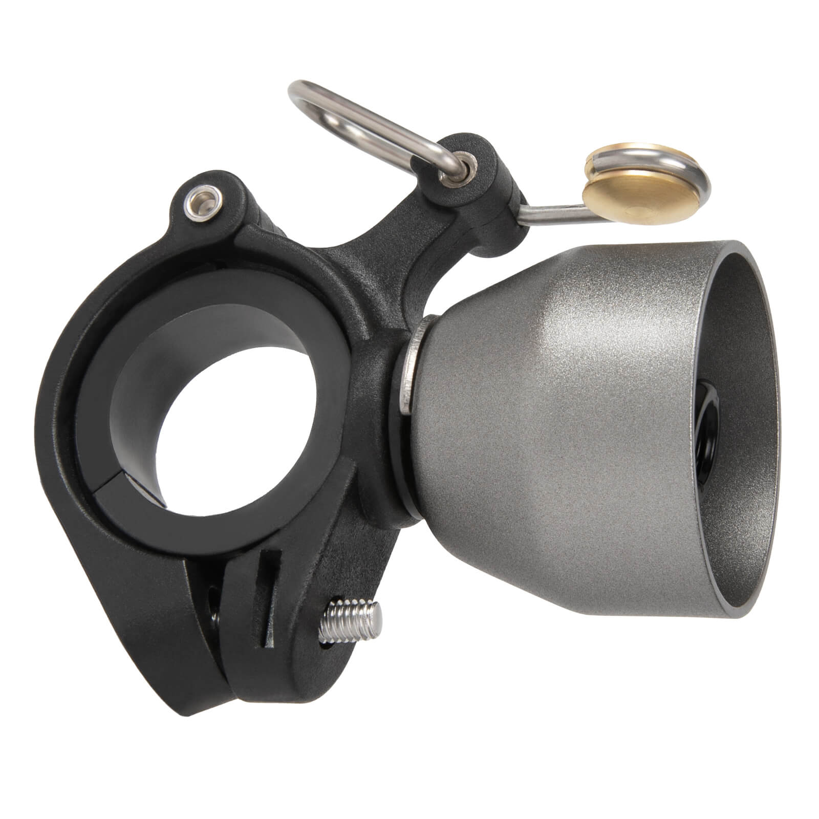 ROCKBROS bike bell for handlebars with loud and clear sound
#Color_Titanium