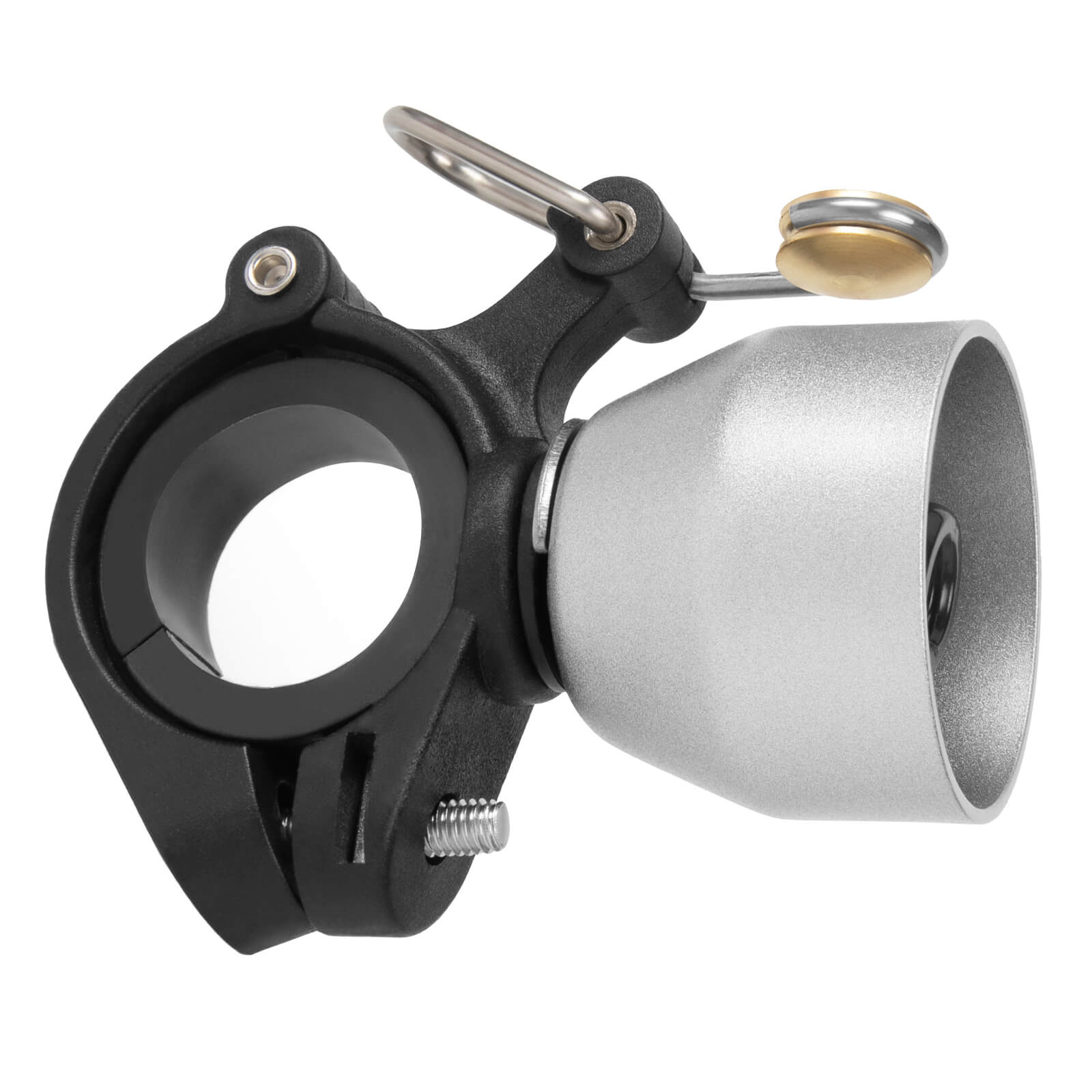 ROCKBROS bike bell for handlebars with loud and clear sound
#Color_Silver