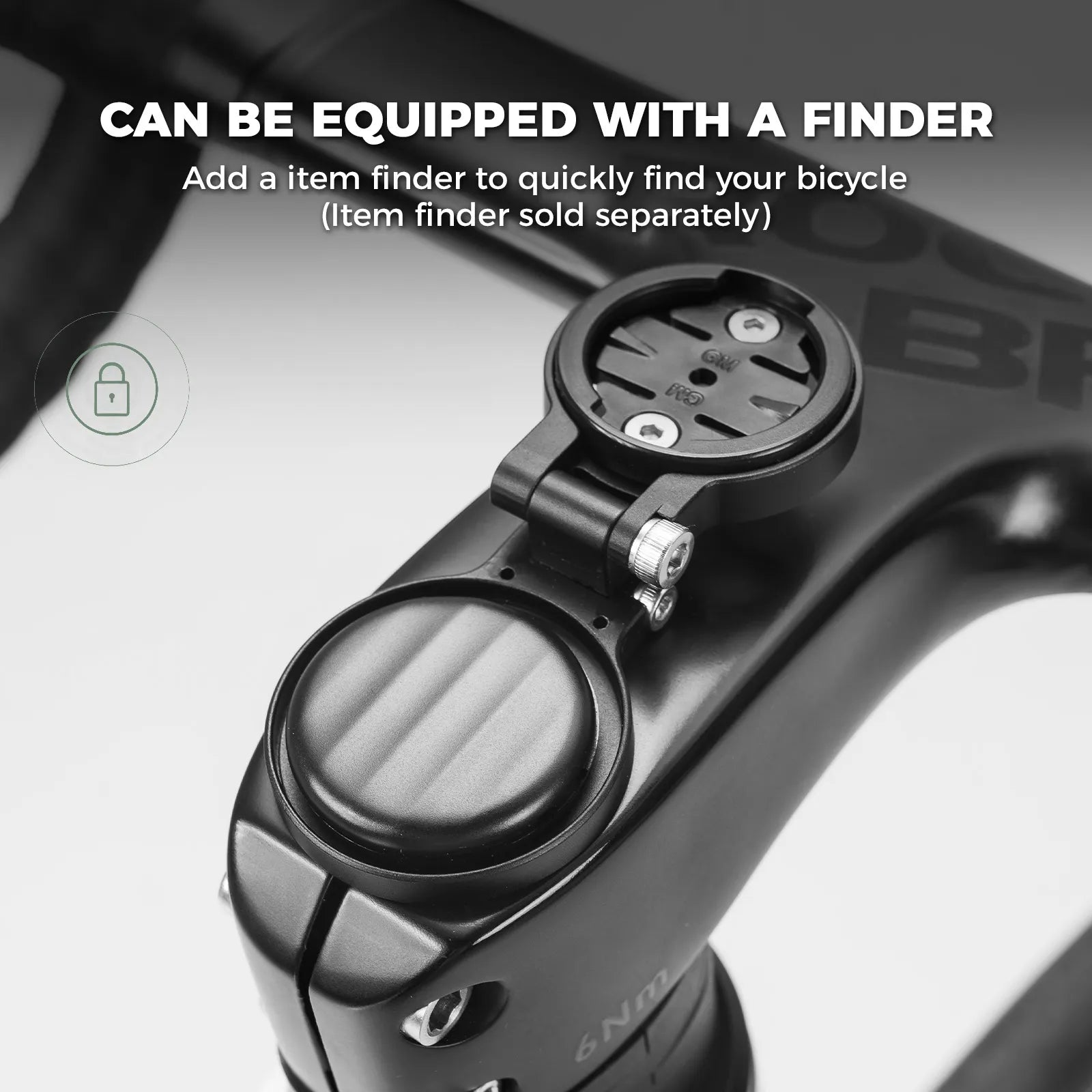 Adjustable Bike Computer Mount – Stem Cap