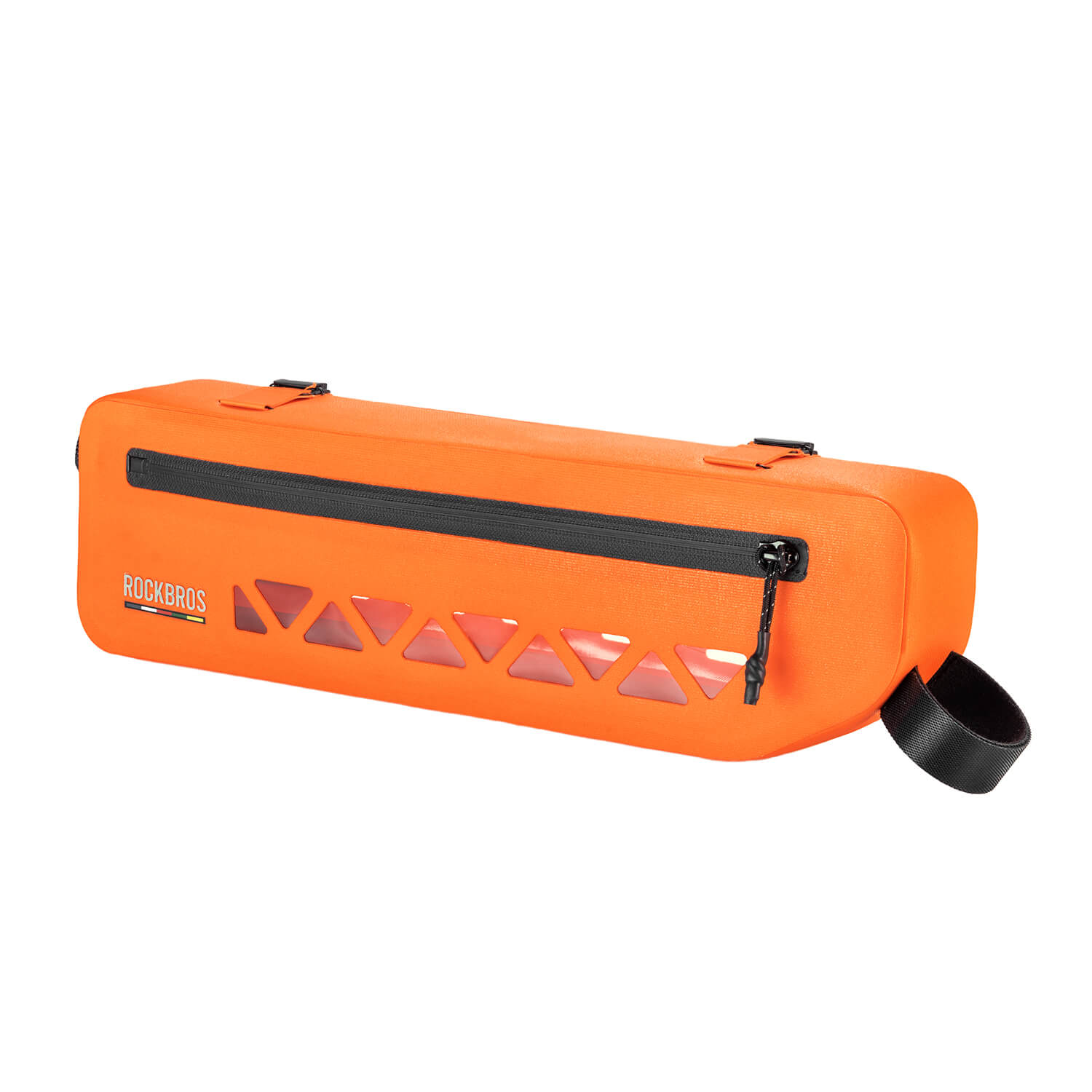 ROCKBROS Bike Frame Bag 100% Waterproof 1.7L Bicycle Storage Bag
#Color_Orange