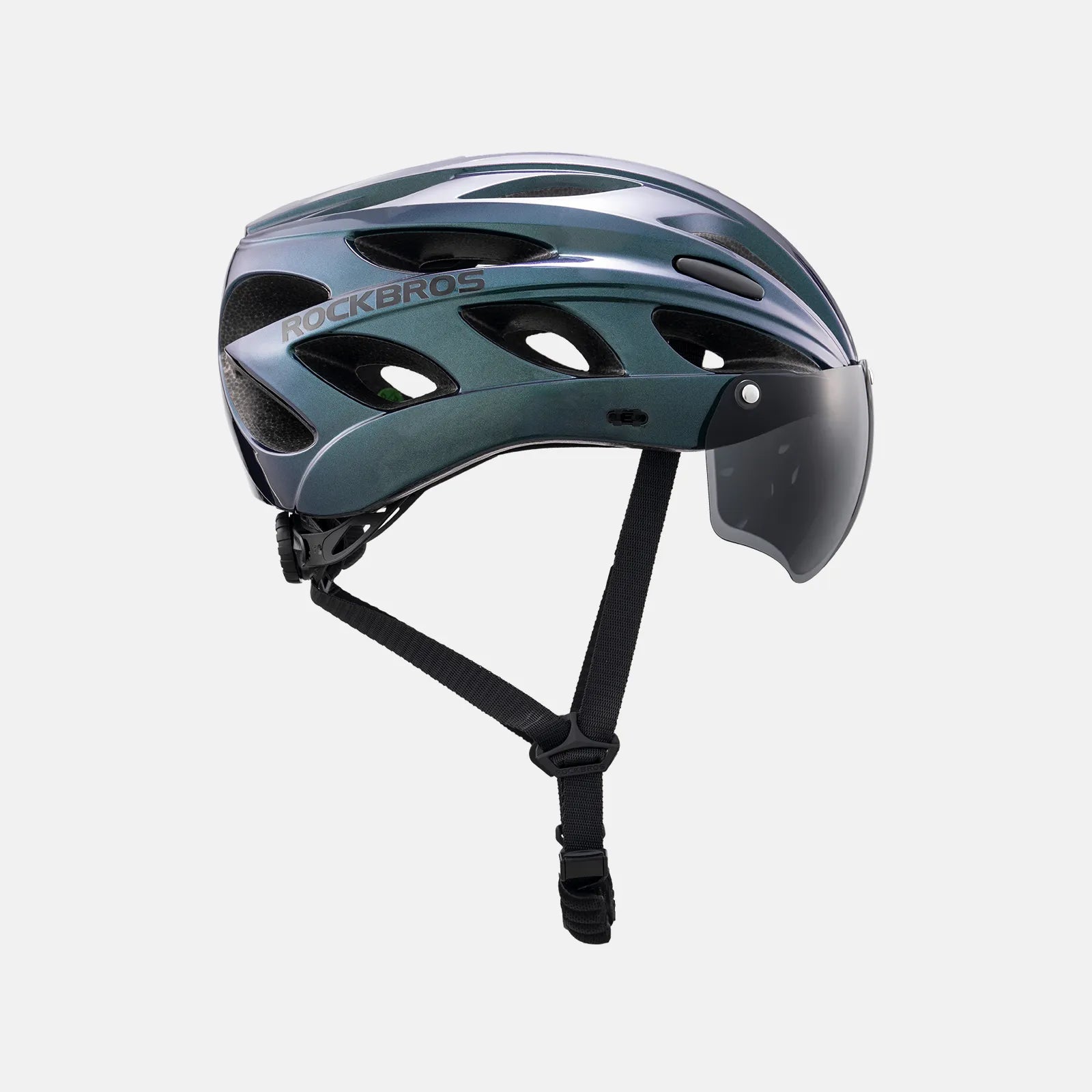 ROCKBROS bike helmet with adjustable sizes for men and women
#Color_Blue