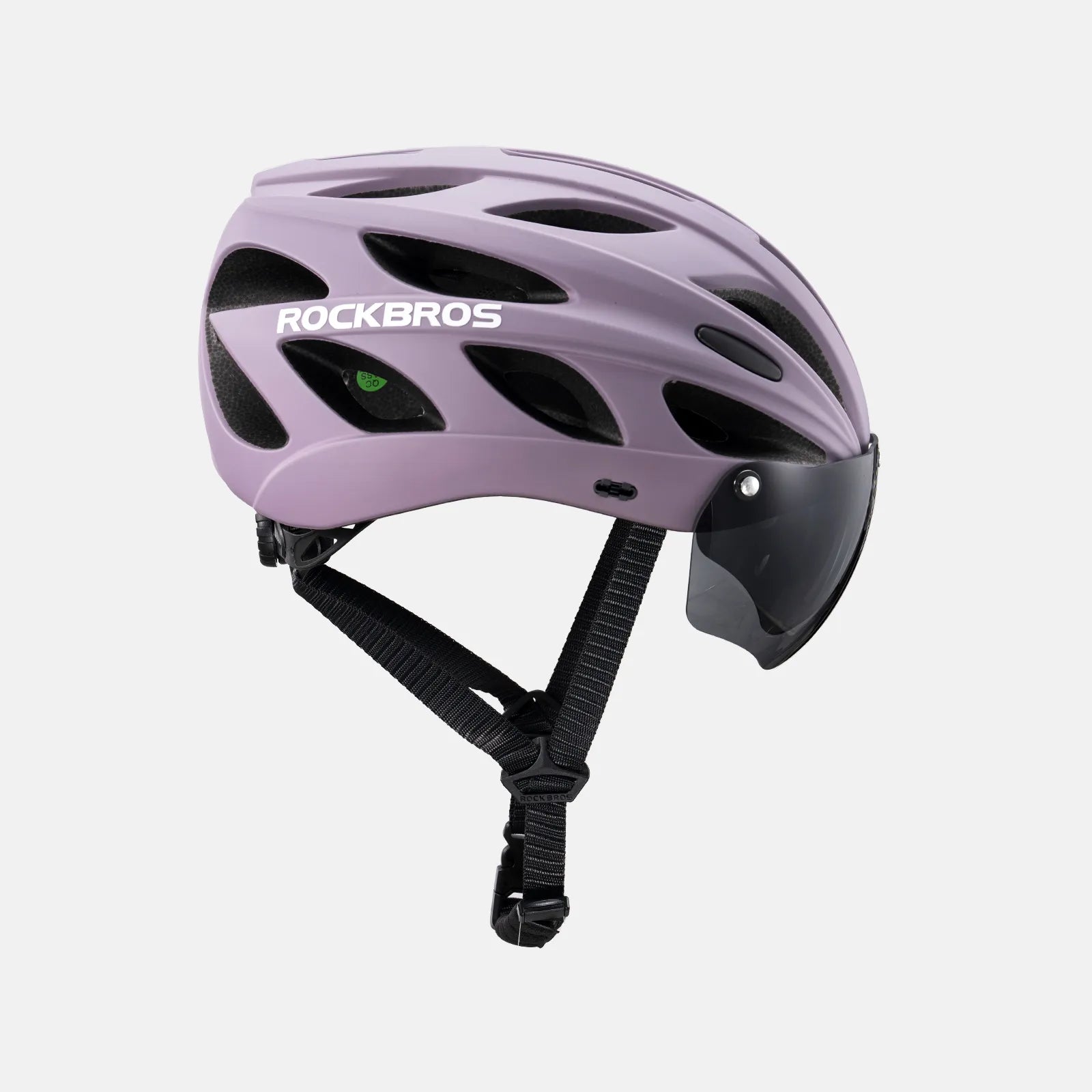 ROCKBROS bike helmet with adjustable sizes for men and women
#Color_Purple