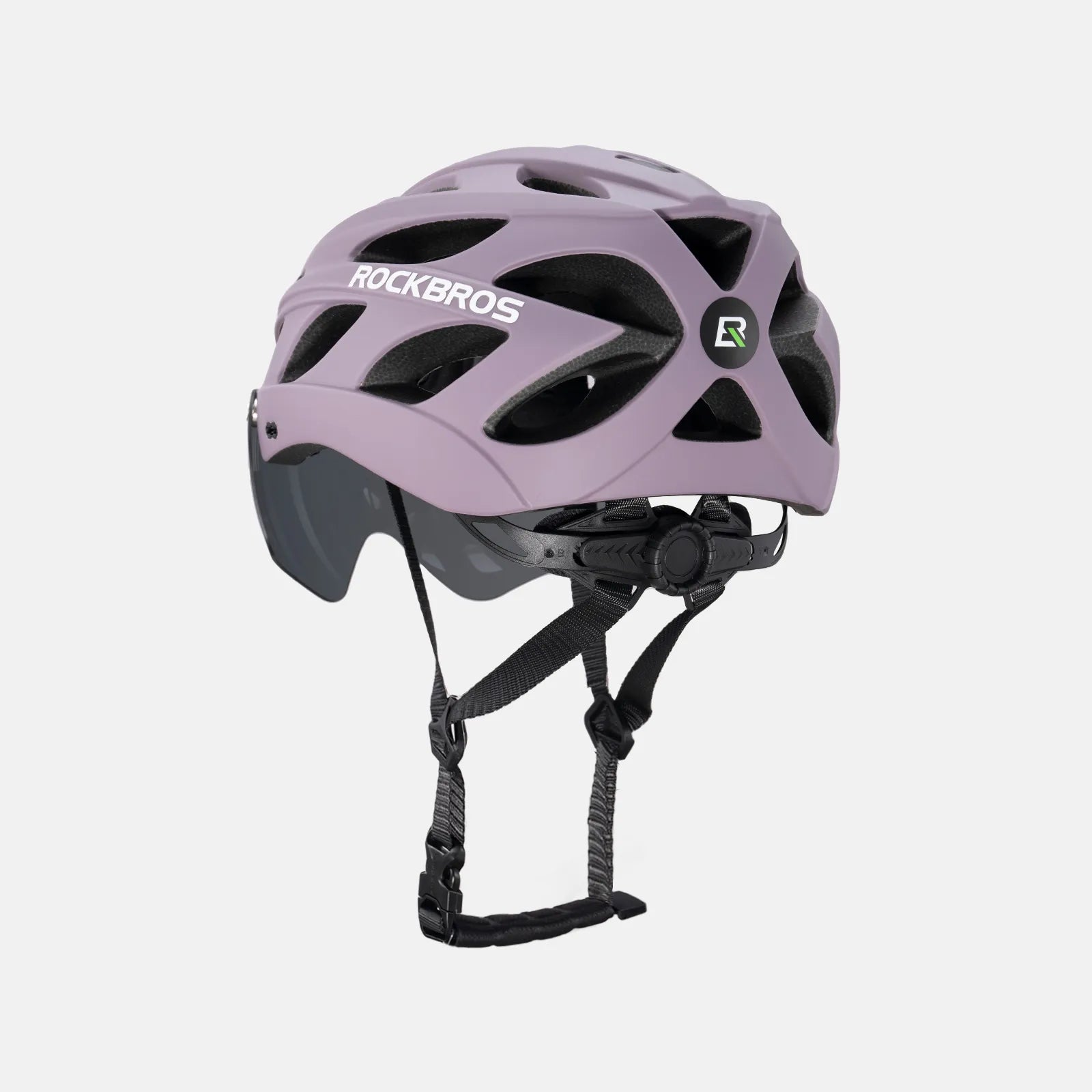 ROCKBROS bike helmet with adjustable sizes for men and women
#Color_Purple