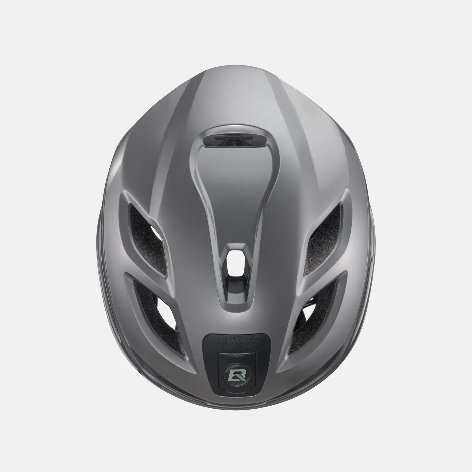 ROCKBROS bike helmet with LED front and rear lights for night cycling safety
#Color_Titanium