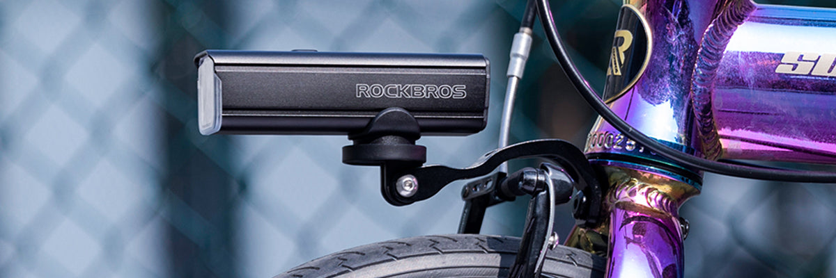 ROCKBROS universal bike light mount for front and rear lights