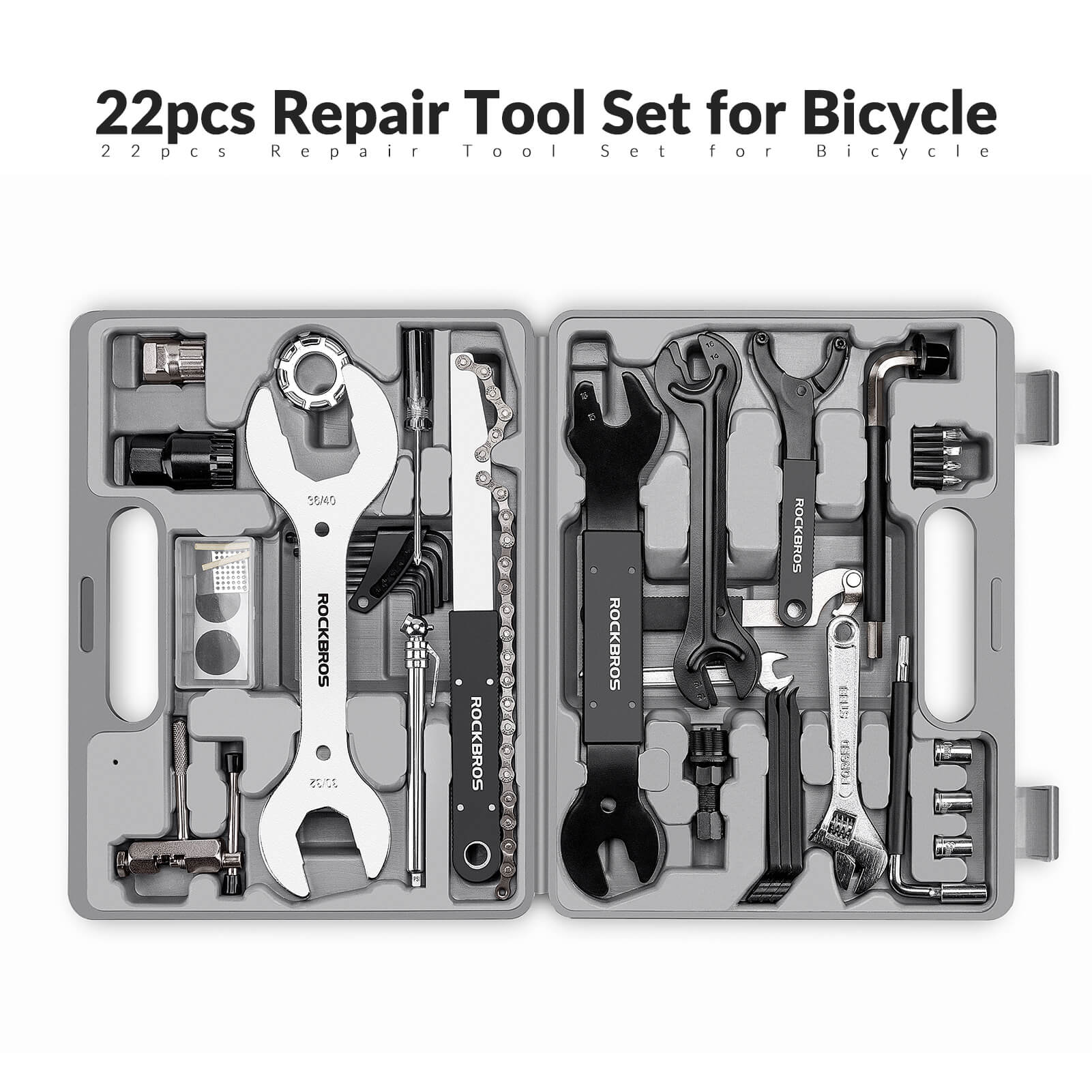 ROCKBROS 44-in-1 Bike Multi-Tool Kit for complete bike repairs