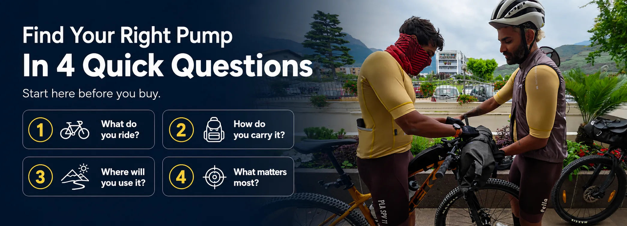 ROCKBROS electric bike pump comparison guide for road cycling, commuting, e-bikes, and everyday riding