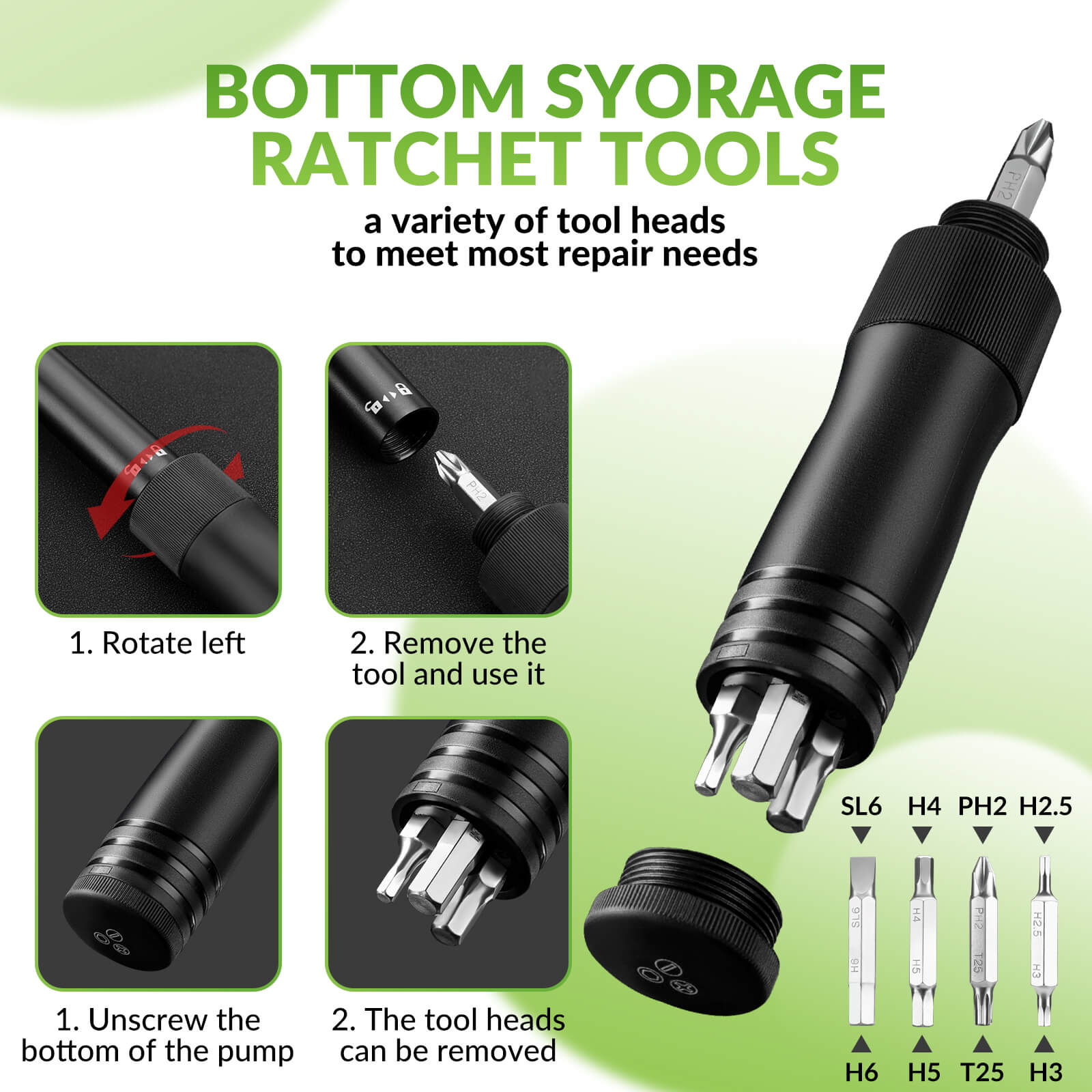 ROCKBROS portable bike pump inflating a bicycle tire