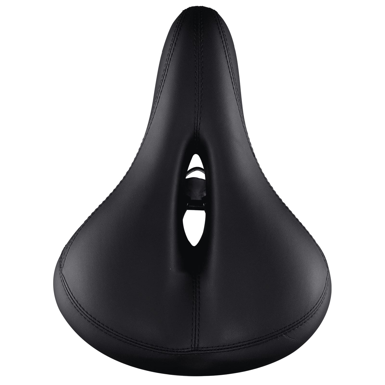 Bike Saddle:Rockbros Built-In Rear Warning Light Bike Saddle for Night Riding