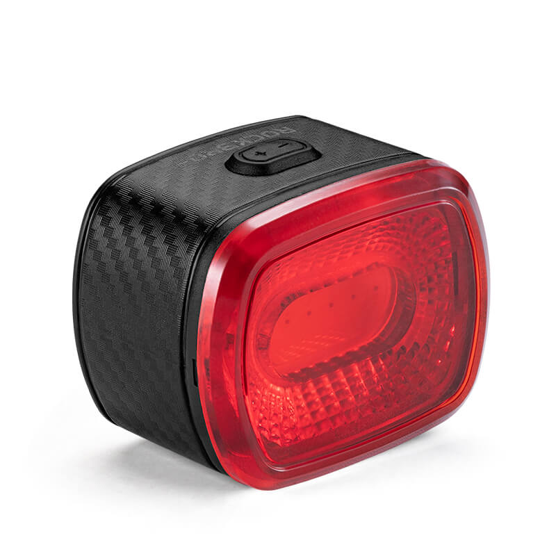 ROCKBROS Smart Bike Tail Light with Brake Sensor – LED Rear Light for Night Cycling