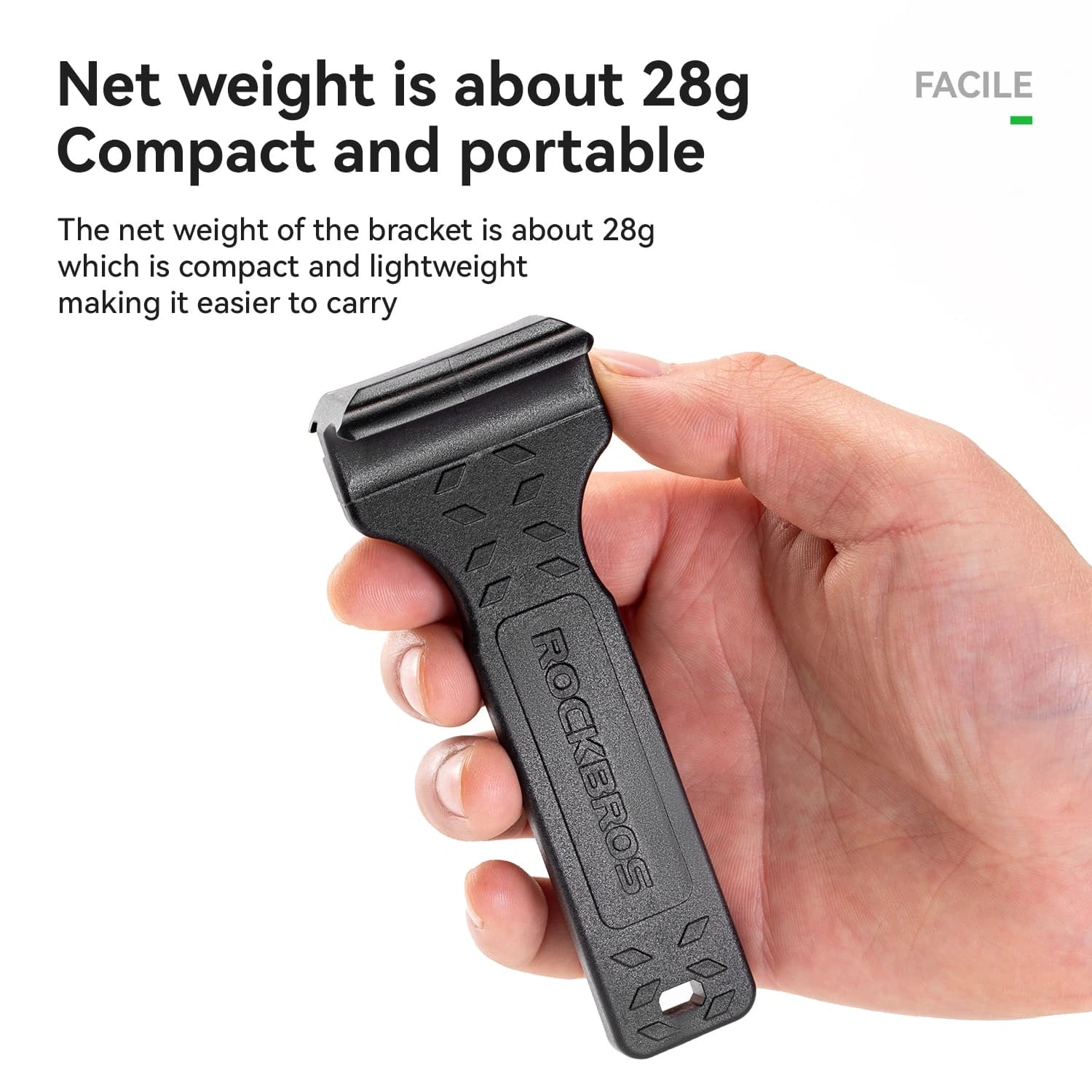 ROCKBROS lightweight bike tire lever set, nylon fiber tool for MTB and road bike tire repair