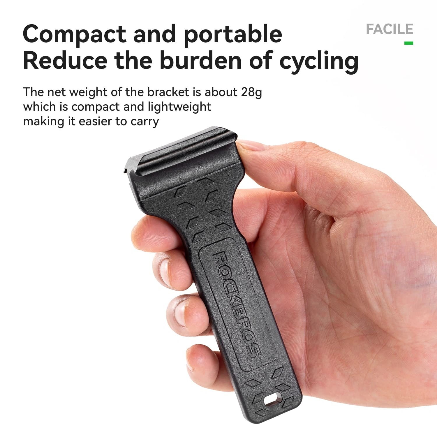 ROCKBROS lightweight bike tire lever set, nylon fiber tool for MTB and road bike tire repair
