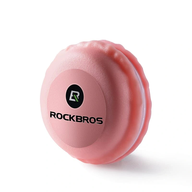 ROCKBROS Glueless bike tire repair patch kit with 6 self-adhesive patches and sandpaper for quick emergency repair
#Color_Pink