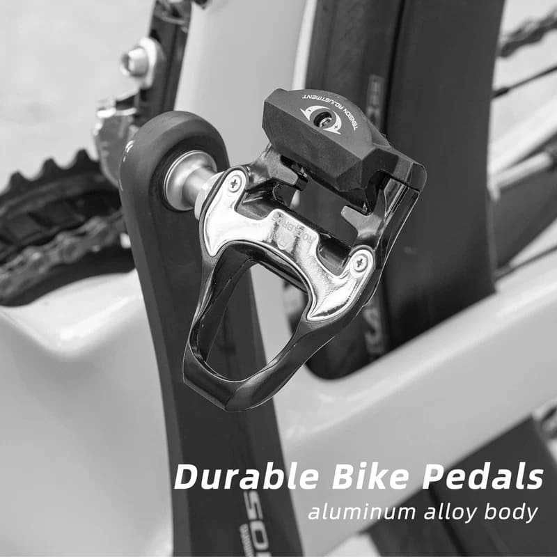 ROCKBROS Road Bike Pedals with Durable Aluminum Alloy Body for Reliable Cycling Performance