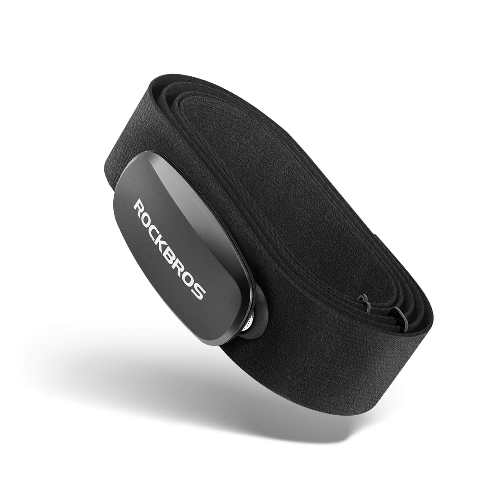 ROCKBROS Bluetooth ANT+ heart rate monitor chest strap for cycling, running, and fitness training