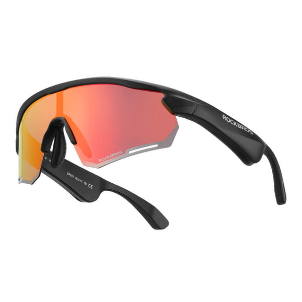 ROCKBROS Bluetooth Cycling Sunglasses – Polarized Smart Glasses with Hands-Free Calls
#Color_Pink
