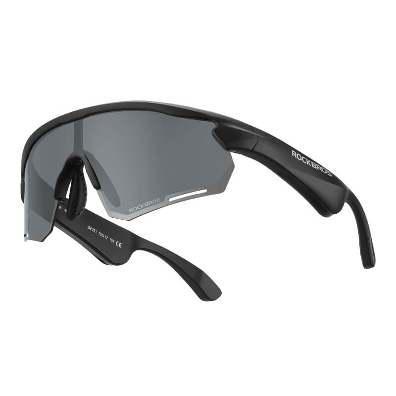 ROCKBROS Bluetooth Cycling Sunglasses – Polarized Smart Glasses with Hands-Free Calls
#Color_Gray