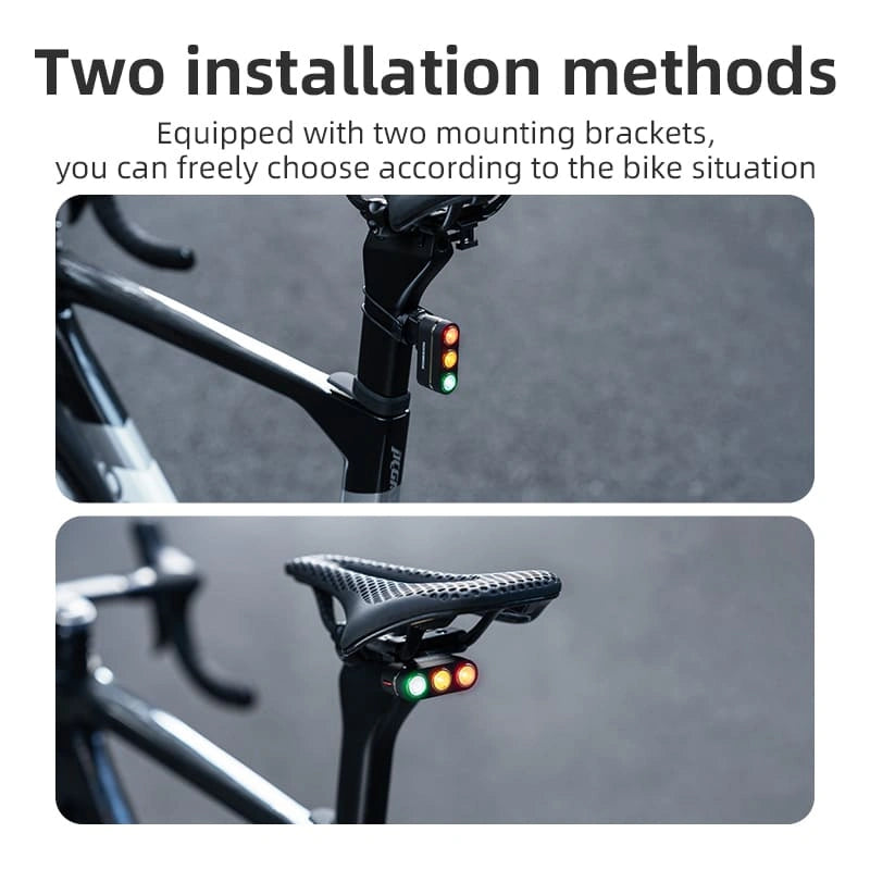 3-Color Brake Sensing Bike Tail Light