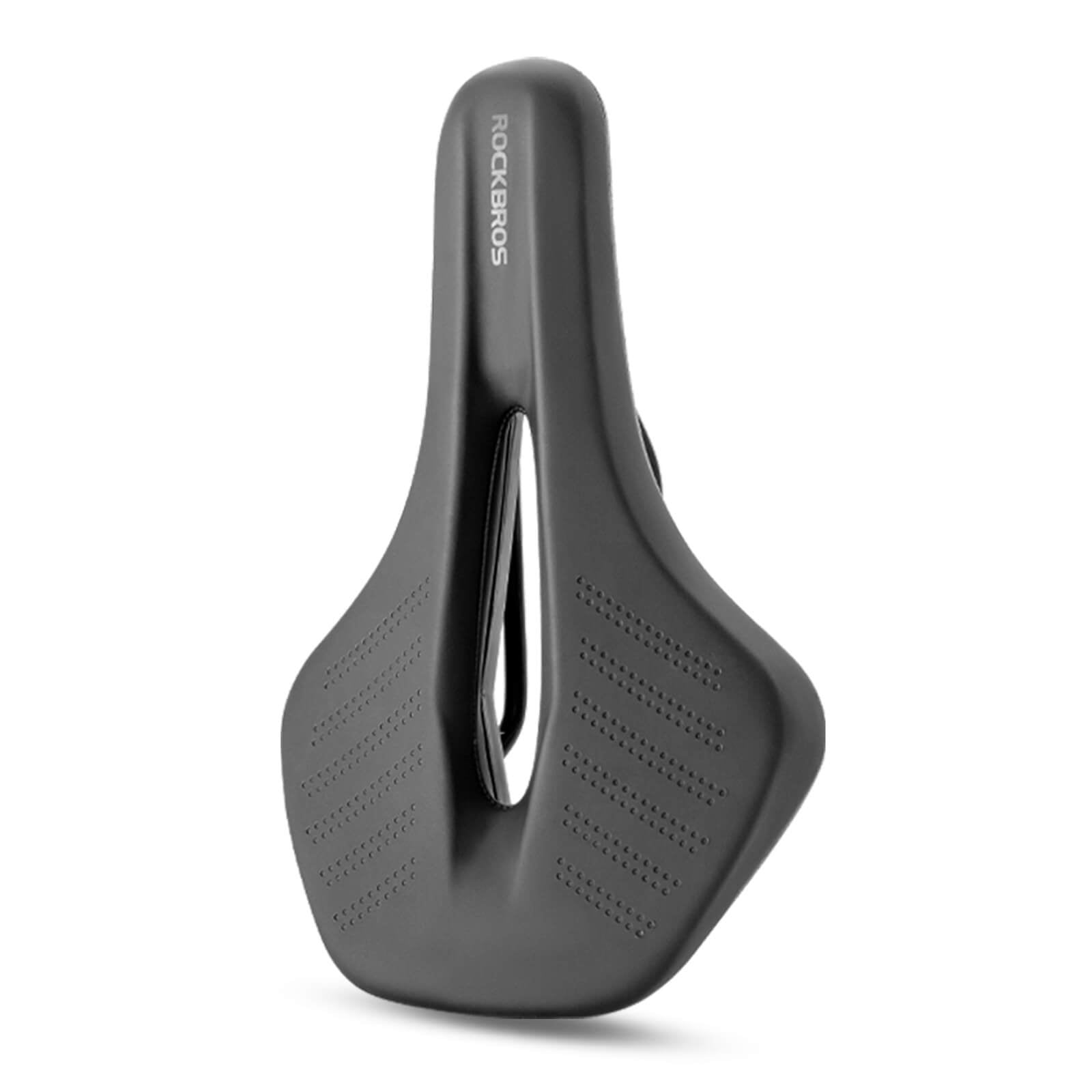 ROCKBROS breathable ergonomic bike seat with hollow center for pressure relief and airflow
