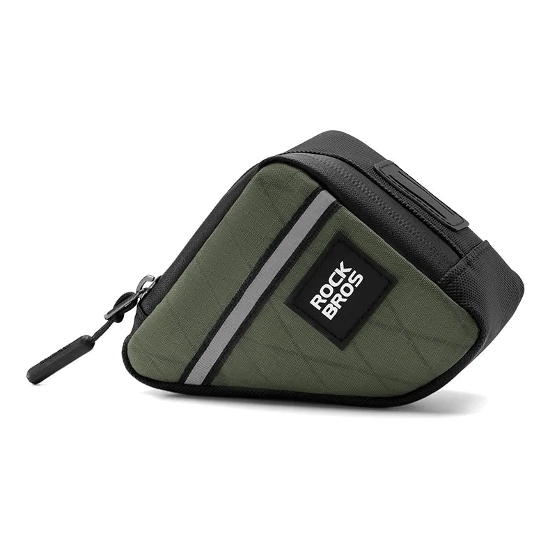 ROCKBROS Brompton Frame Bag for Folding Bikes with Compact Triangle Storage
#Color_Green