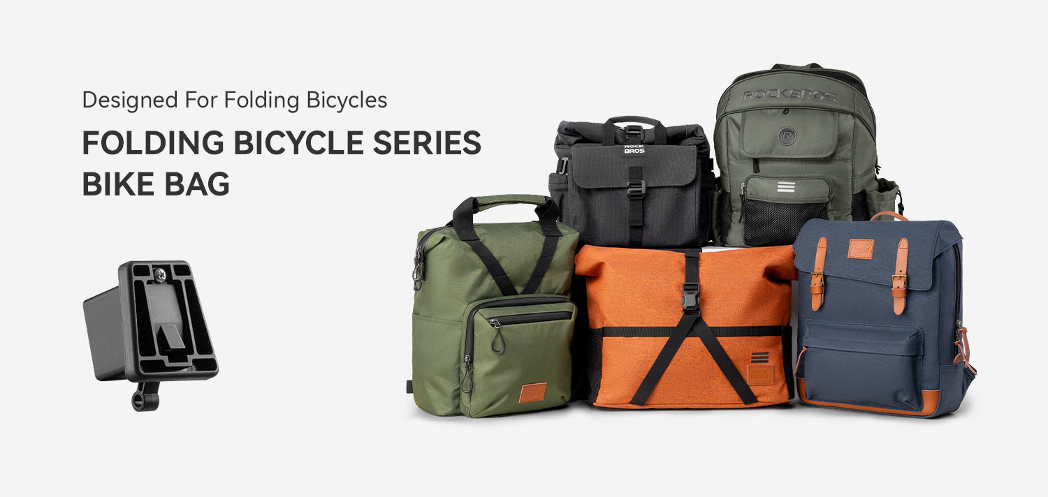 ROCKBROS Brompton folding bike handlebar bag backpack