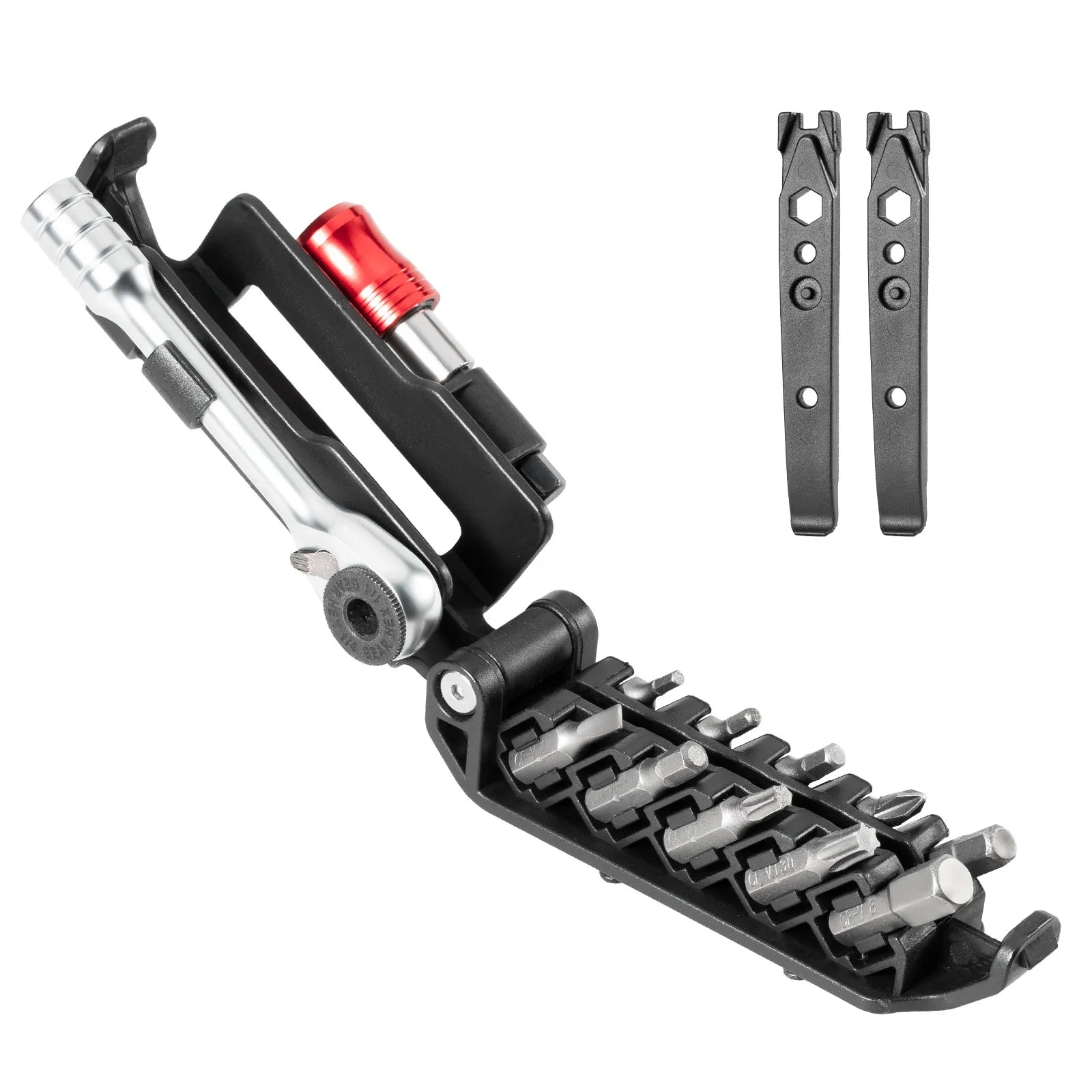 ROCKBROS compact folding ratchet tool kit for everyday bike repairs
