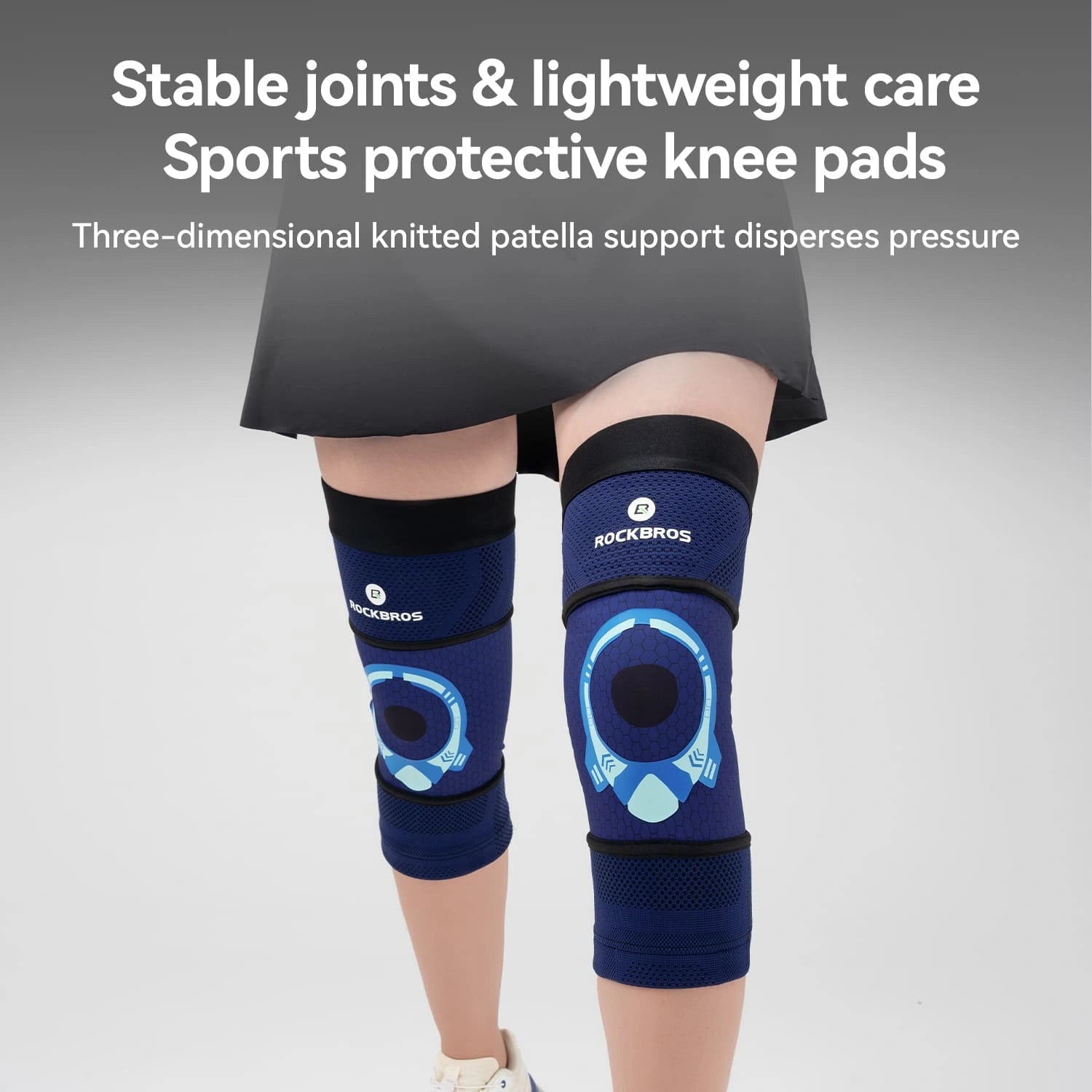 rockbros compression sun protection leg sleeves breathable uv protection anti-slip for cycling running