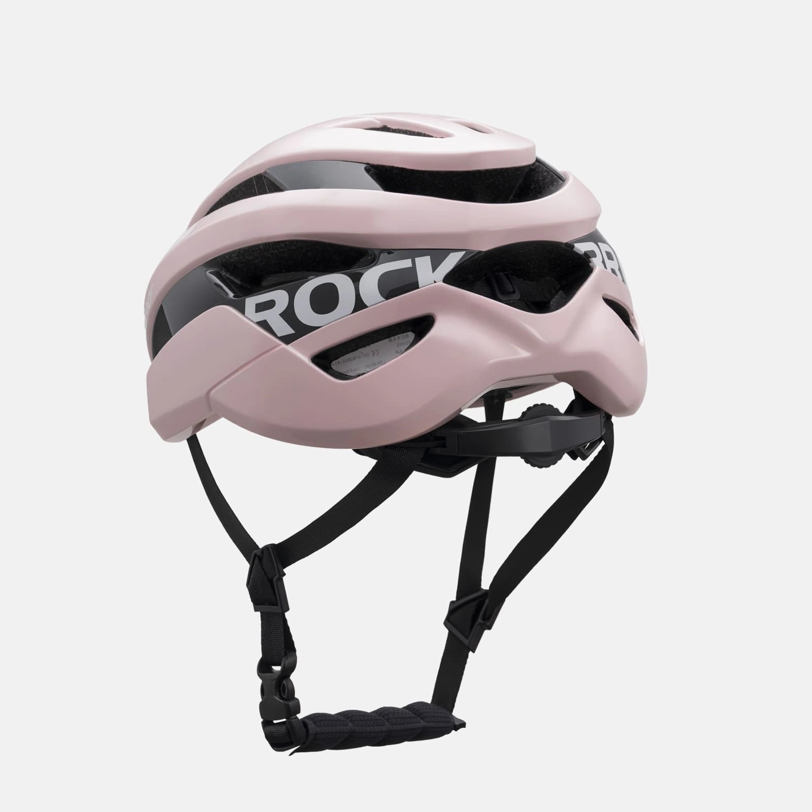 ROCKBROS cycling helmet with CPSC certification, ionic antibacterial liner, PC+EPS in-mold construction
#Color_Glossy Pink