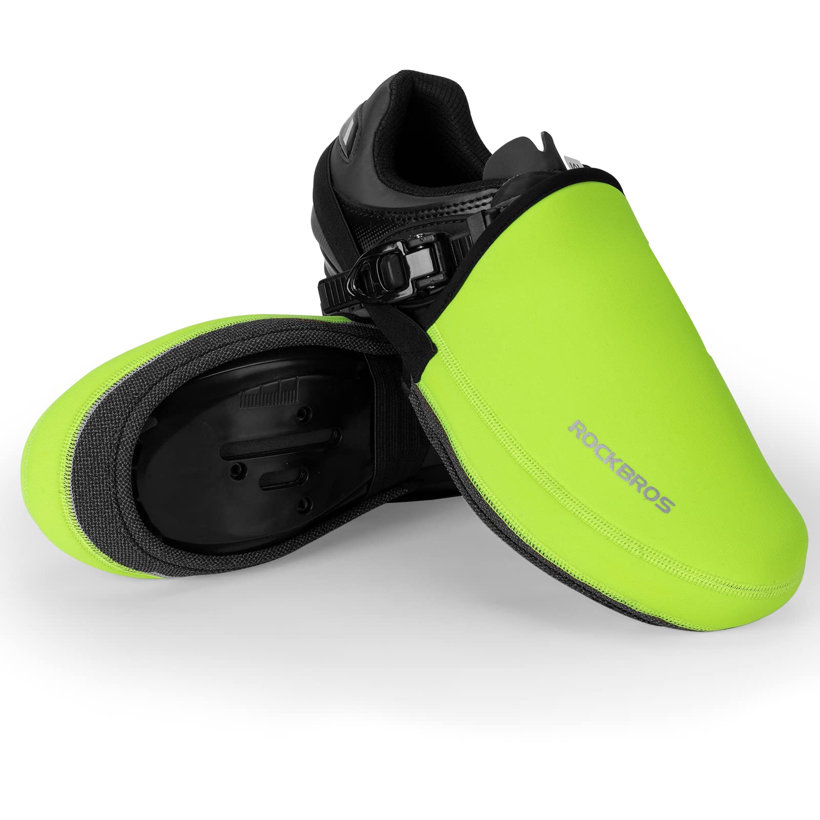 ROCKBROS cycling shoe toe covers for wind and rain protection
#Color_Green