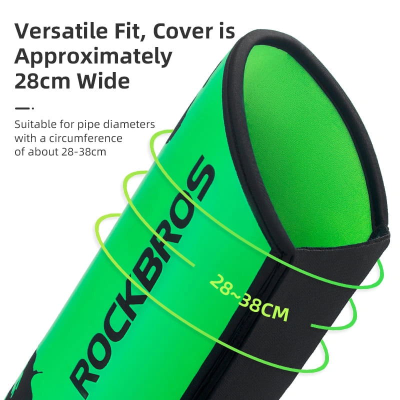 ROCKBROS E-Bike Battery Cover for Scratch Protection, Weather Resistance, and Easy Installation
