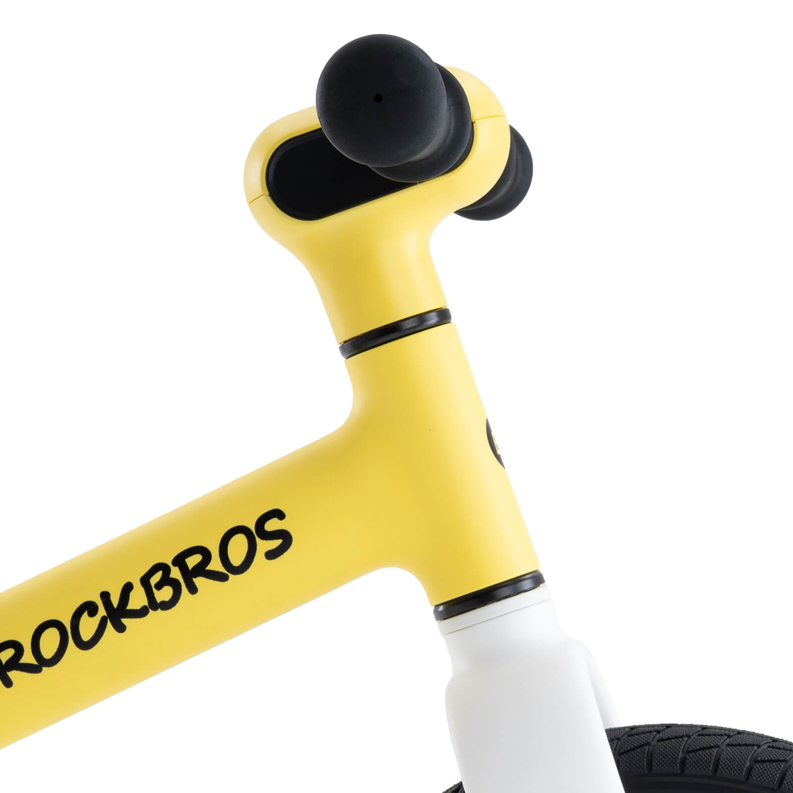 ROCKBROS FGD-P2 kids balance bike 12 inch in yellow color
#Color_Yellow