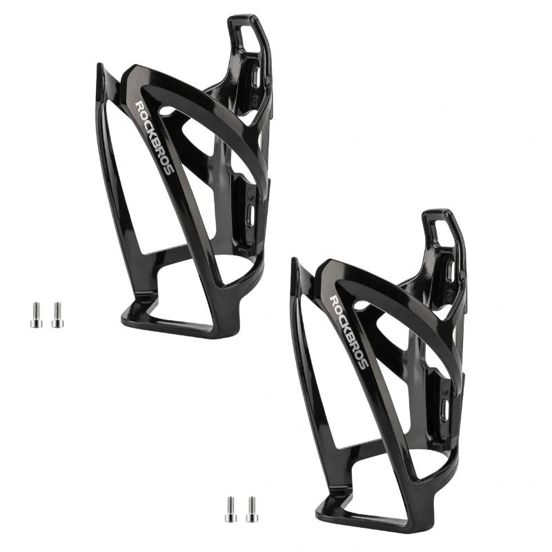 ROCKBROS FK-338 black water bottle cage for bikes, lightweight and durable
#Color_Black
