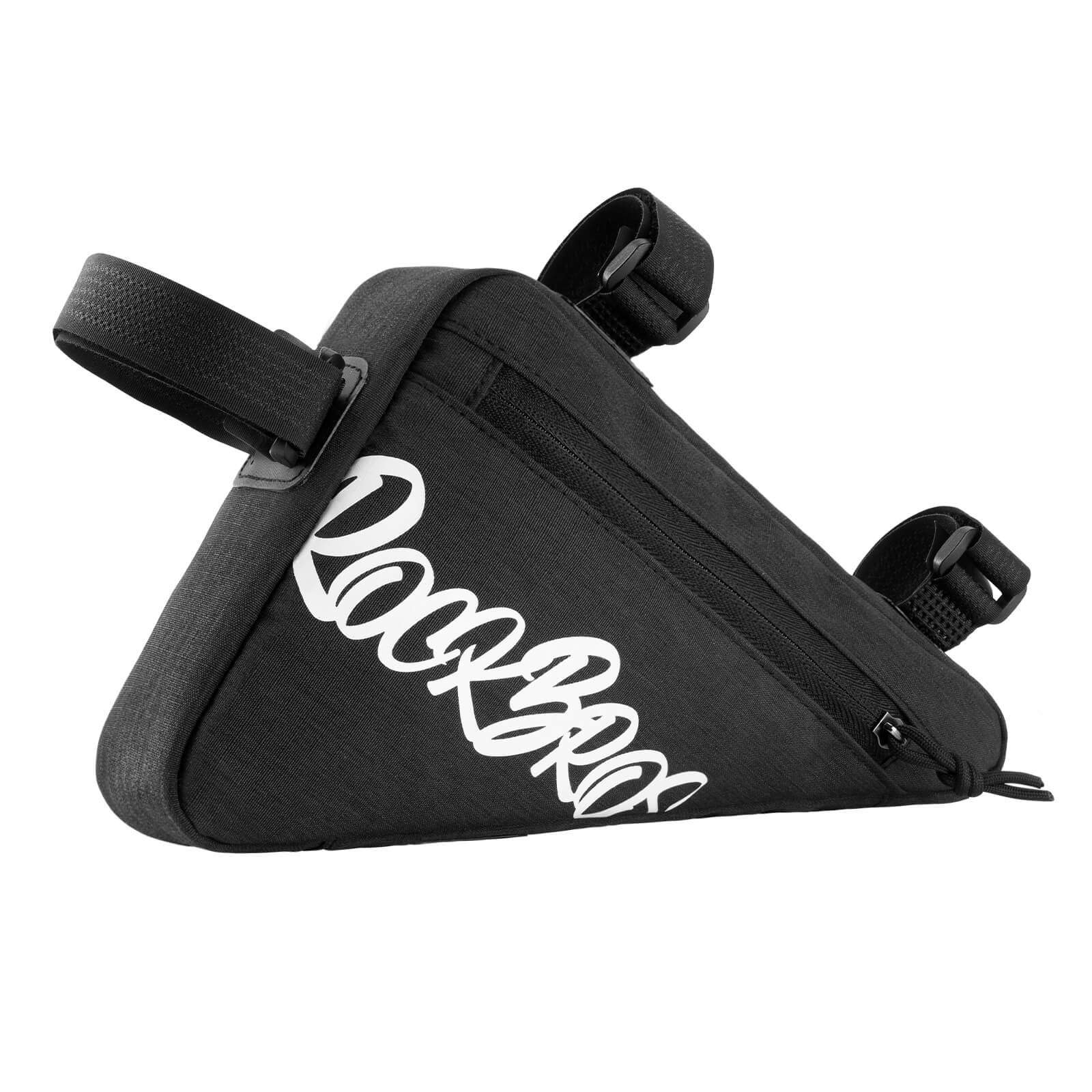 ROCKBROS FlashRide Sketch Bike Triangle Bag 0.8L frame bag for cycling storage
#Color_Black