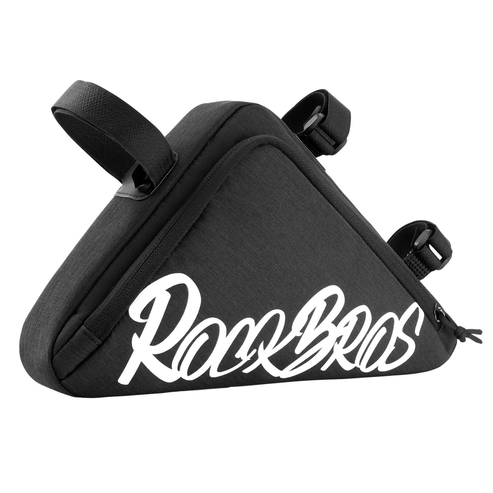 ROCKBROS FlashRide Sketch Bike Triangle Bag 1.4L frame bag for cycling storage
#Color_Black