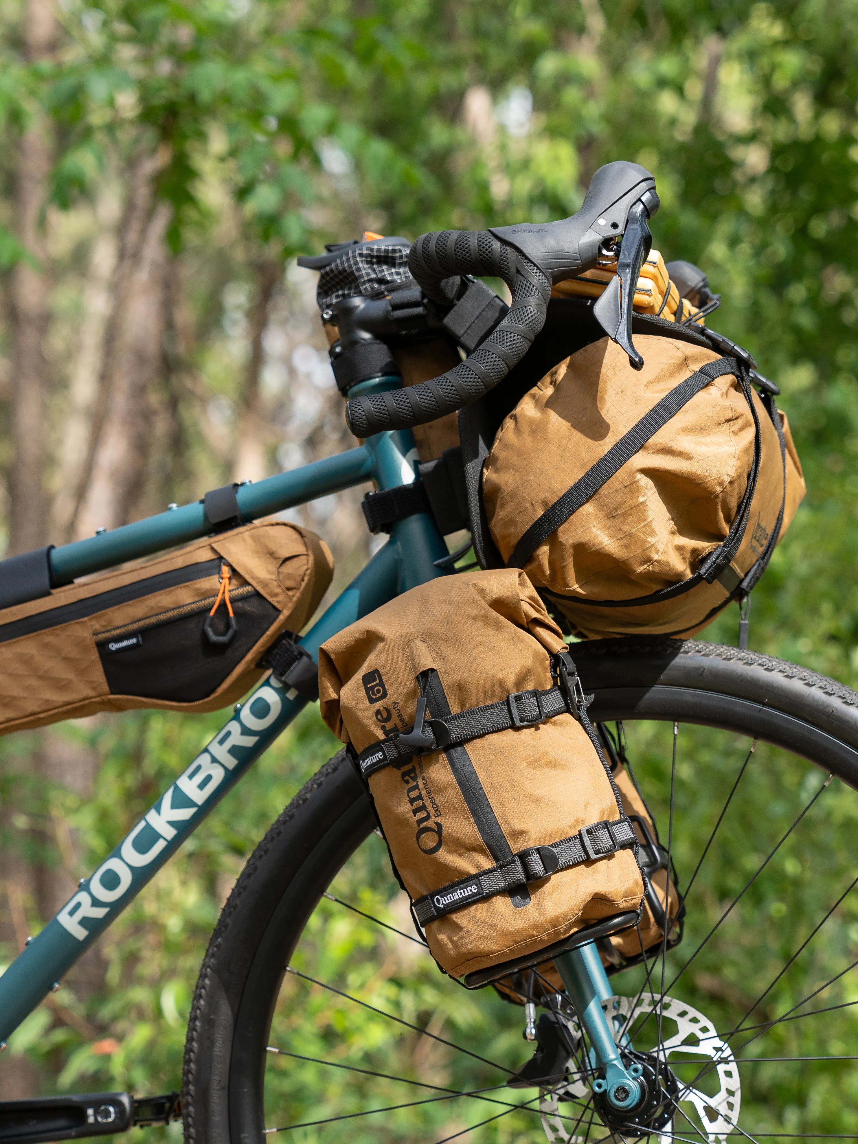 ROCKBROS gravel bike bags for bikepacking and adventure cycling
