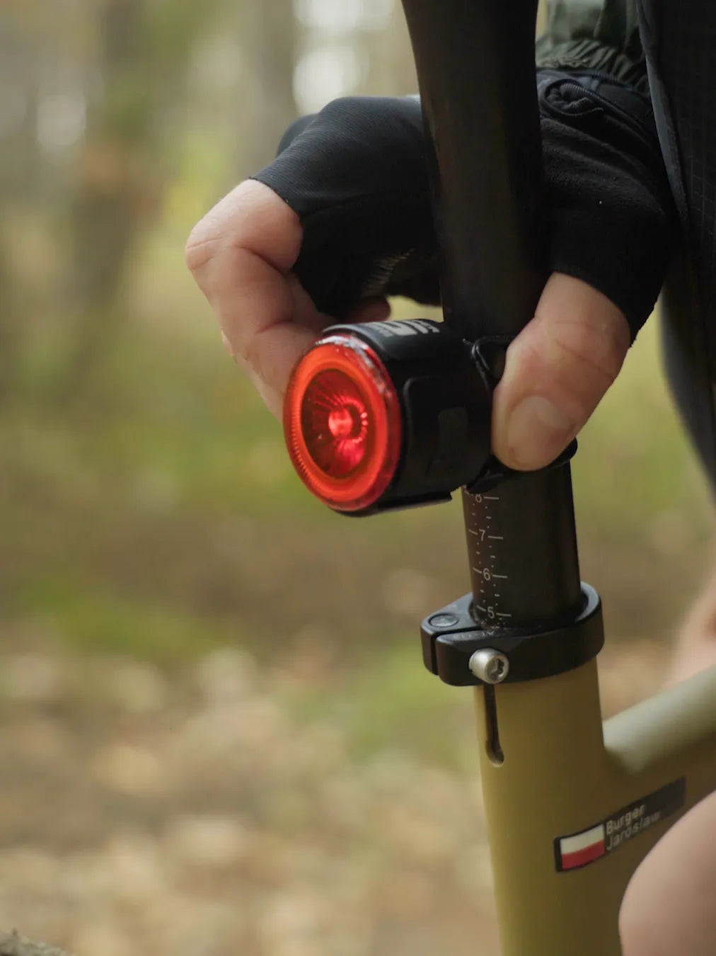 ROCKBROS bike lights for improved visibility during gravel rides and outdoor adventures