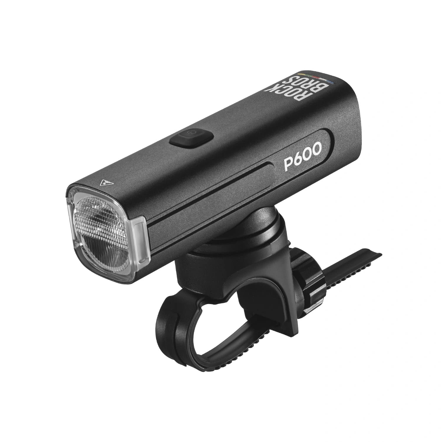 ROCKBROS high-brightness bike front light, 600–1500 lumens, USB-C rechargeable, anti-glare, waterproof aluminum body
#Brightness_600 Lumens