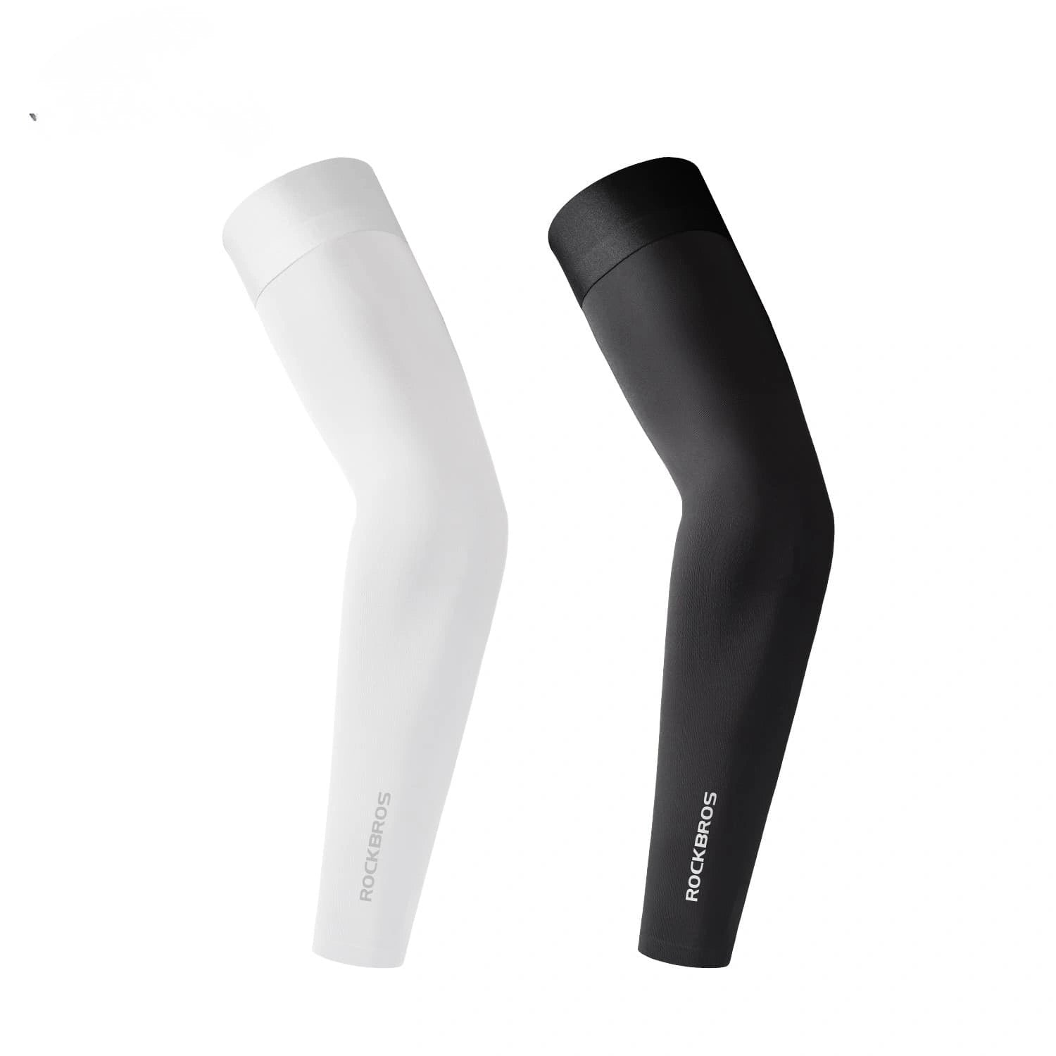 Ice Silk Seamless Sun Protection Arm Sleeves UPF50+ Cooling Breathable UV Arm Covers for Outdoor Sports