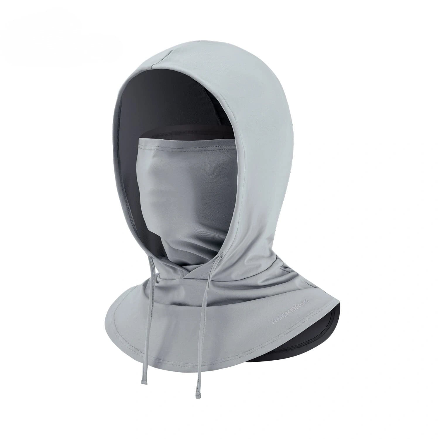 ice silk balaclava with uv sun protection breathable cooling face cover for cycling and outdoor use
#Color_Light Gray