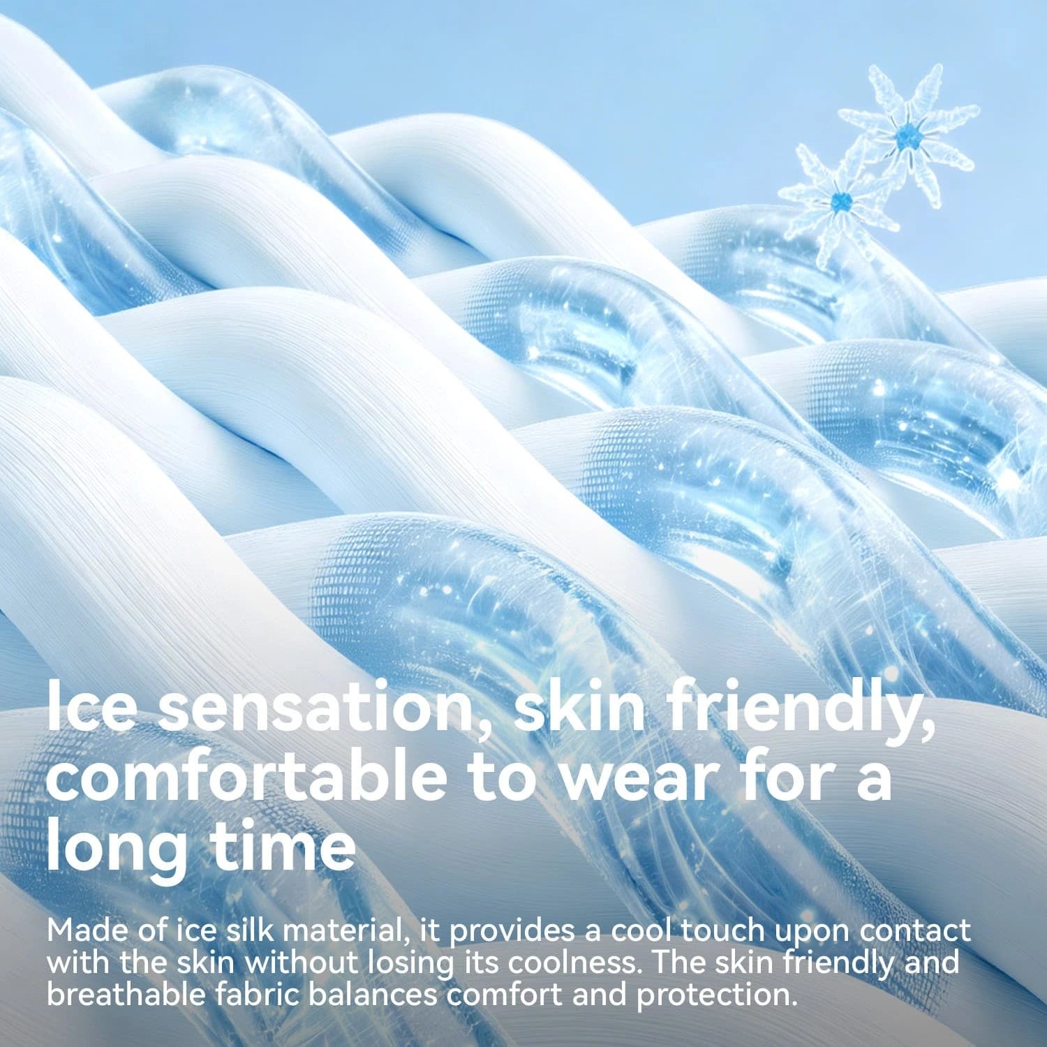 ice silk balaclava with uv sun protection breathable cooling face cover for cycling and outdoor use
