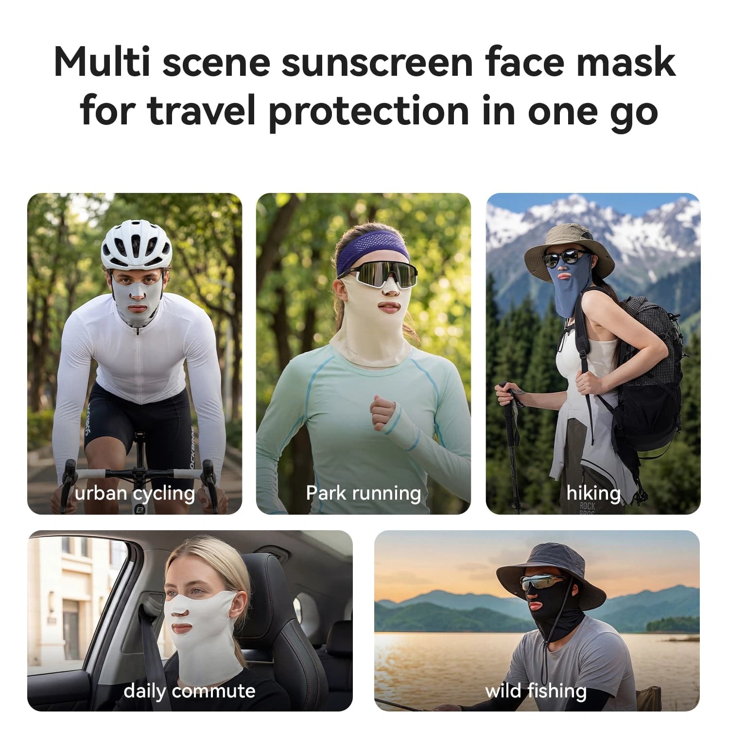 ice silk face mask with vent uv sun protection breathable cooling full coverage balaclava for outdoor cycling 
