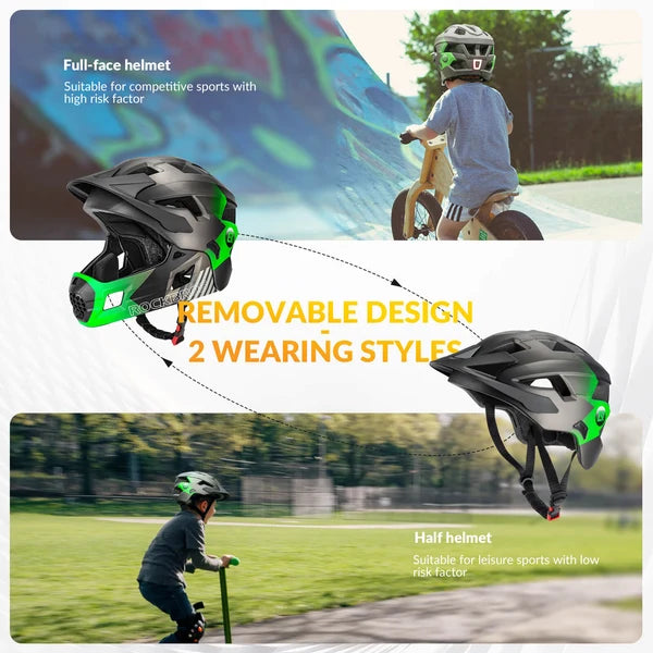 Kids Helmet & Bike Bell Set