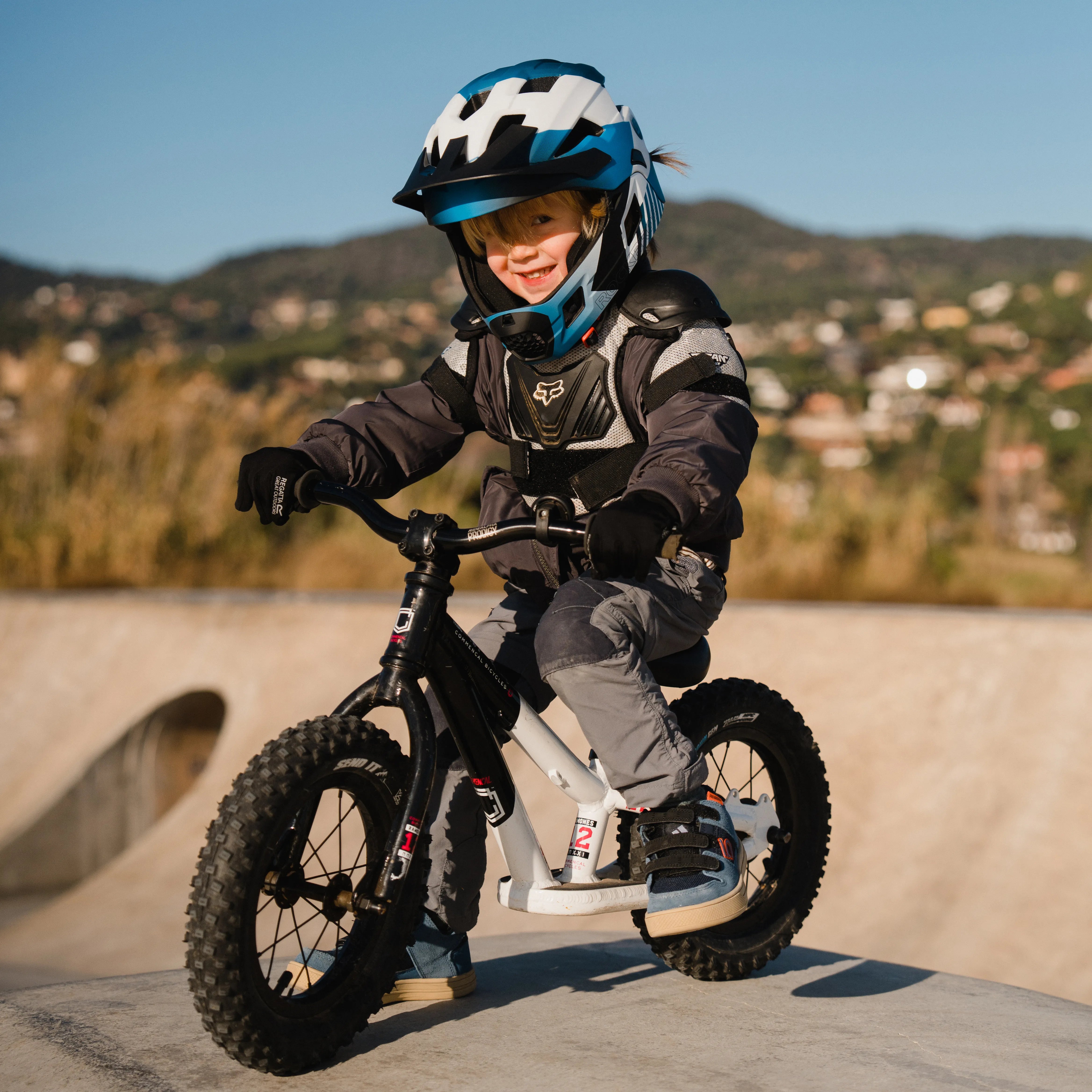 ROCKBROS kids cycling equipment and protective gear designed for safe riding experience