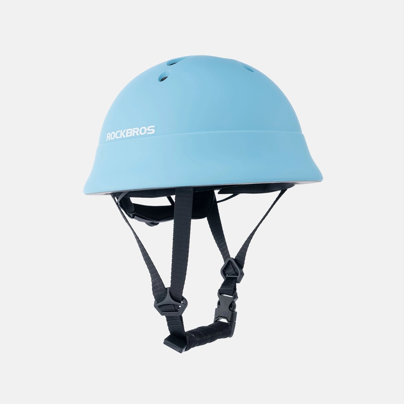 ROCKBROS kids lightweight bike helmet for ages 2-5 with adjustable fit, breathable ventilation
#Color_Blue