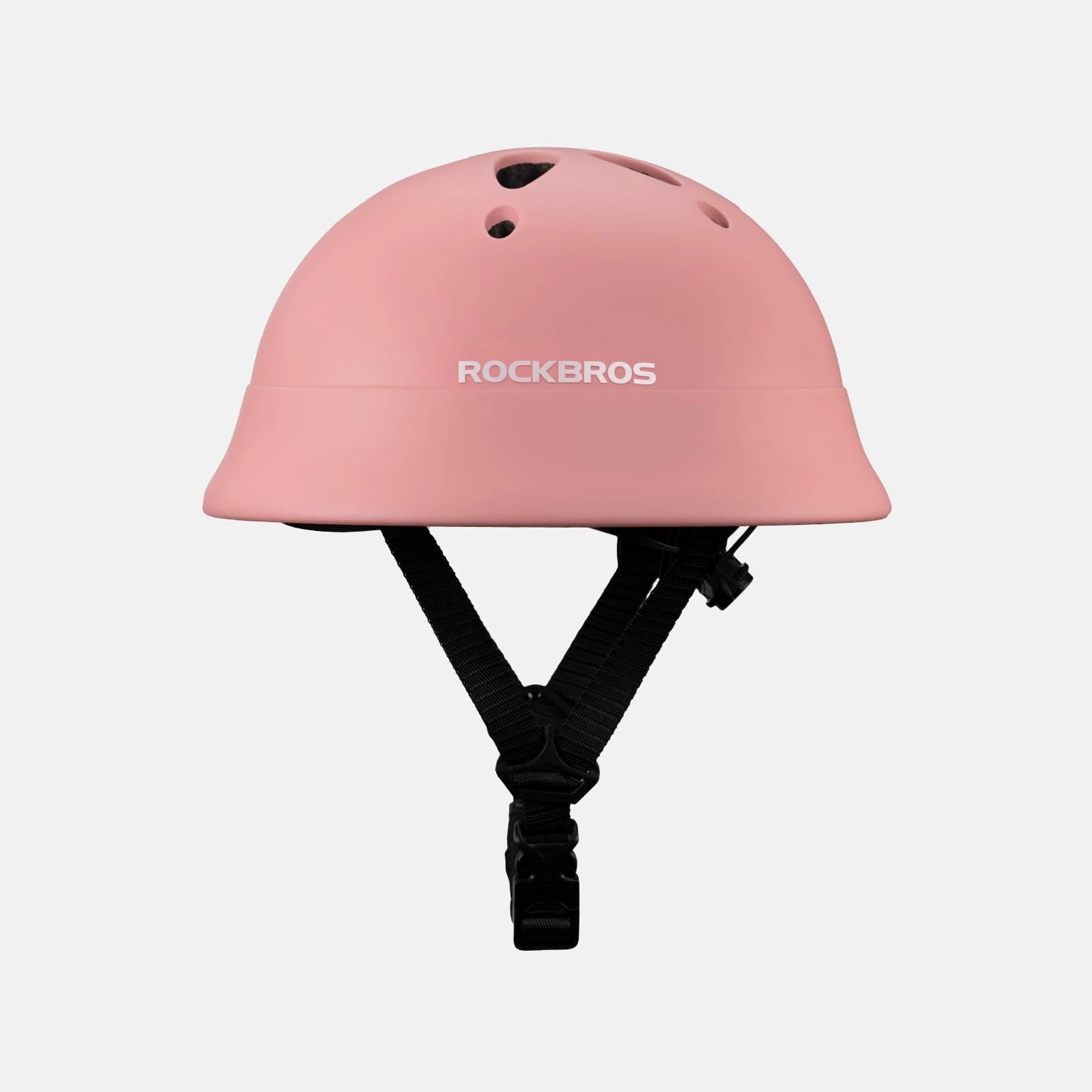 ROCKBROS kids lightweight bike helmet for ages 2-5 with adjustable fit, breathable ventilation
#Color_Pink